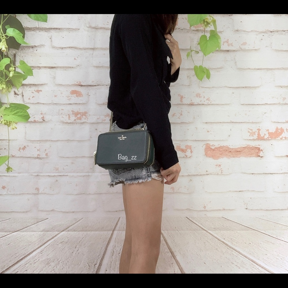 Kate Spade Connie Double Zip Chain Crossbody - Picture 6 of 8